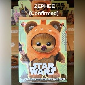 Star Wars Ewok Cosbi Plush Keychain